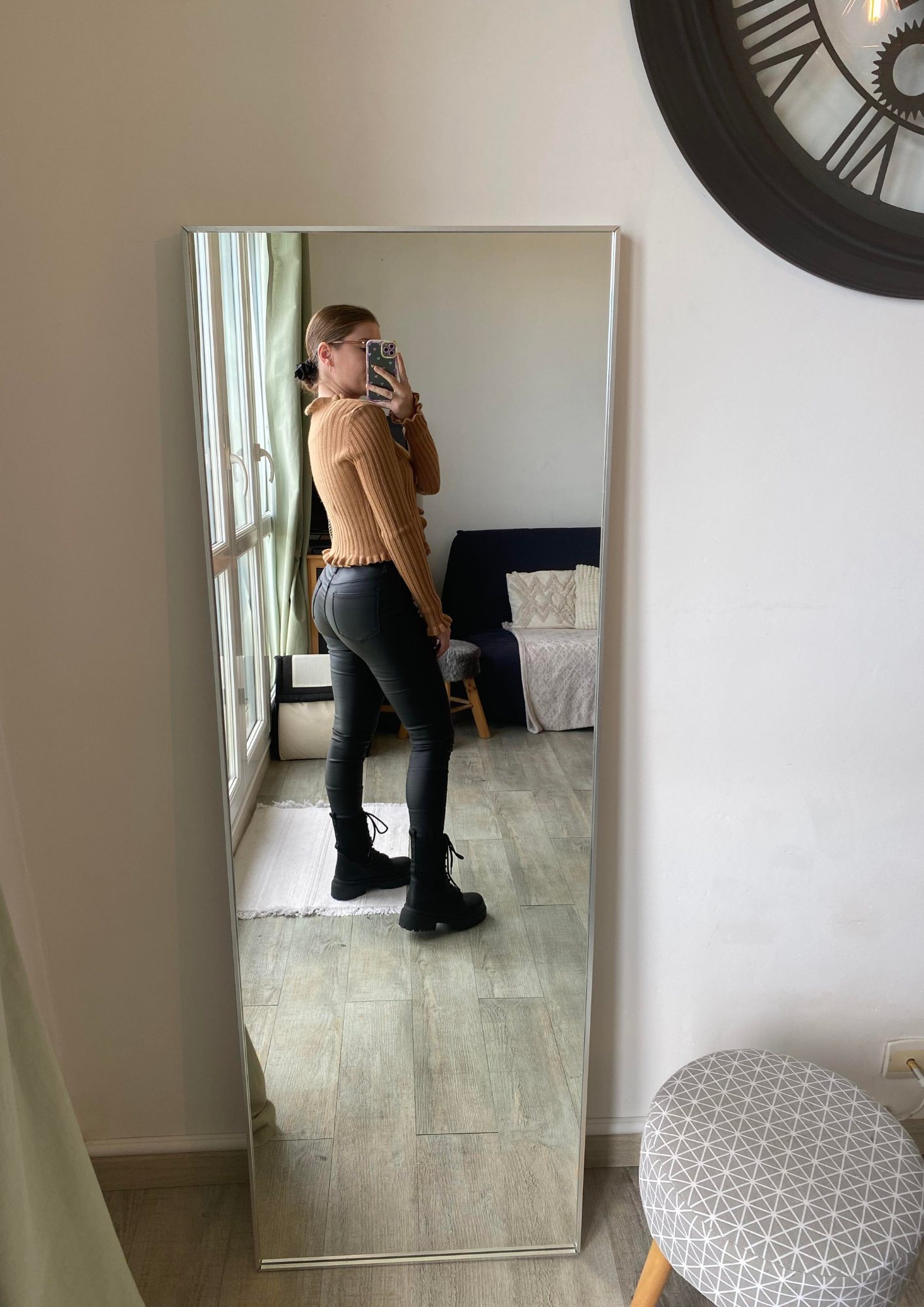 Pantalon en similicuir