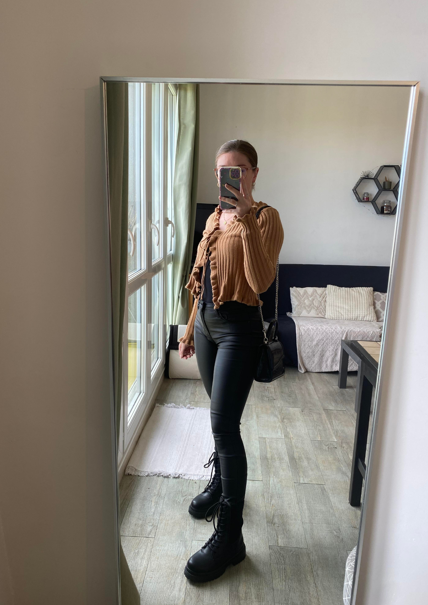 Pantalon en similicuir