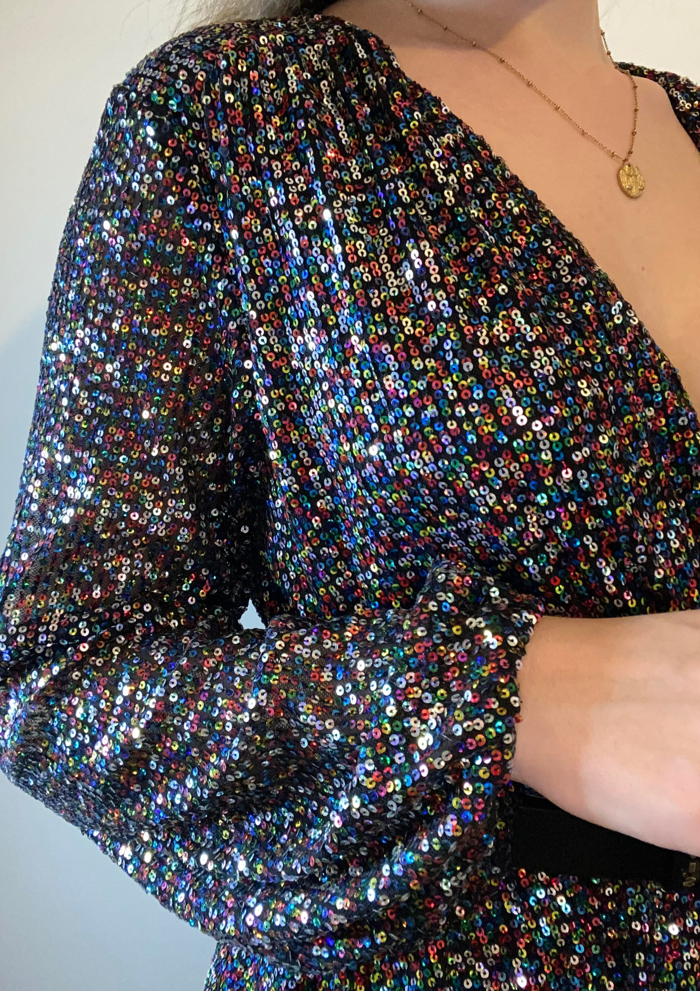 Robe à sequins