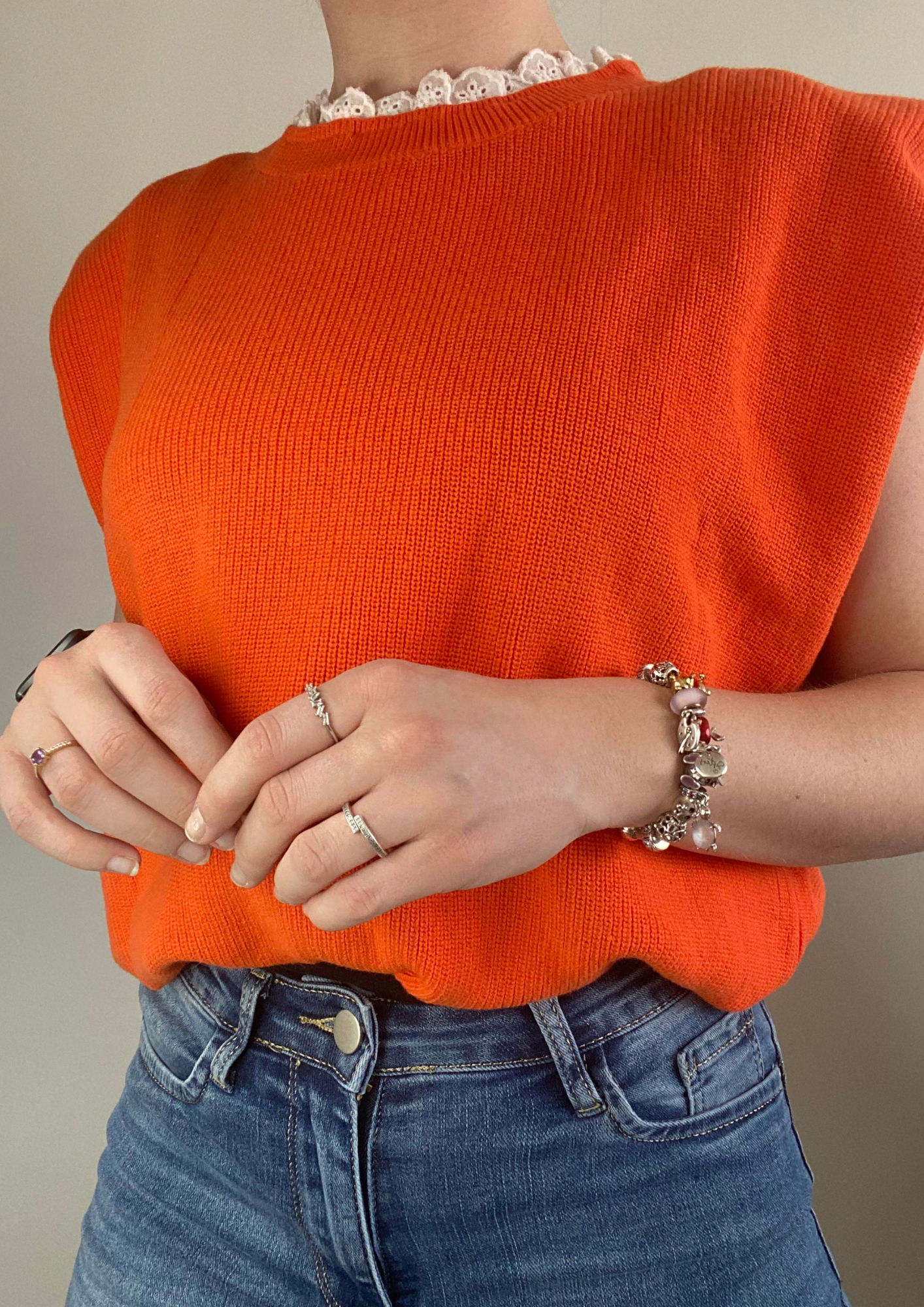Pull sans manches
