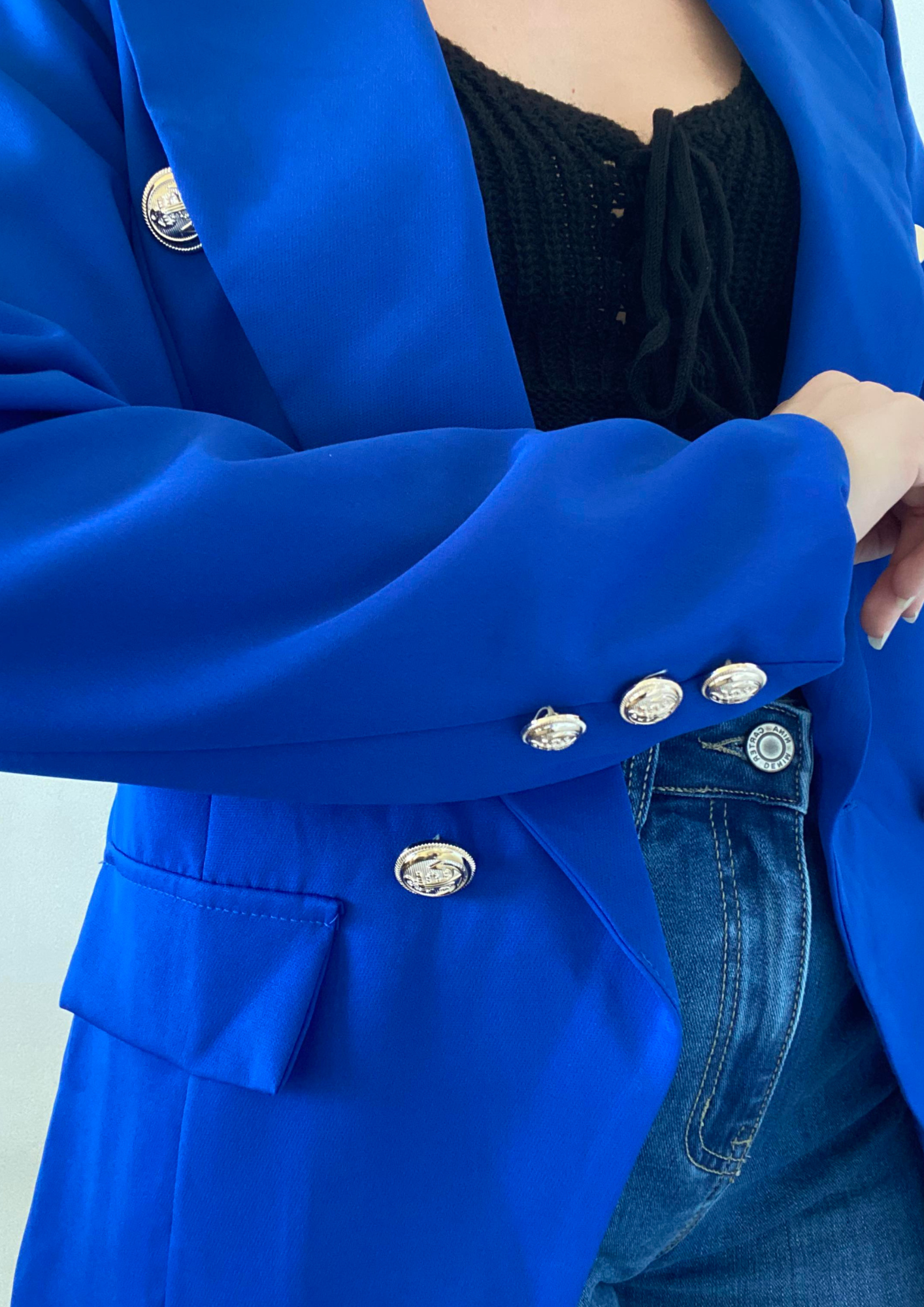 Blazer bleu roi