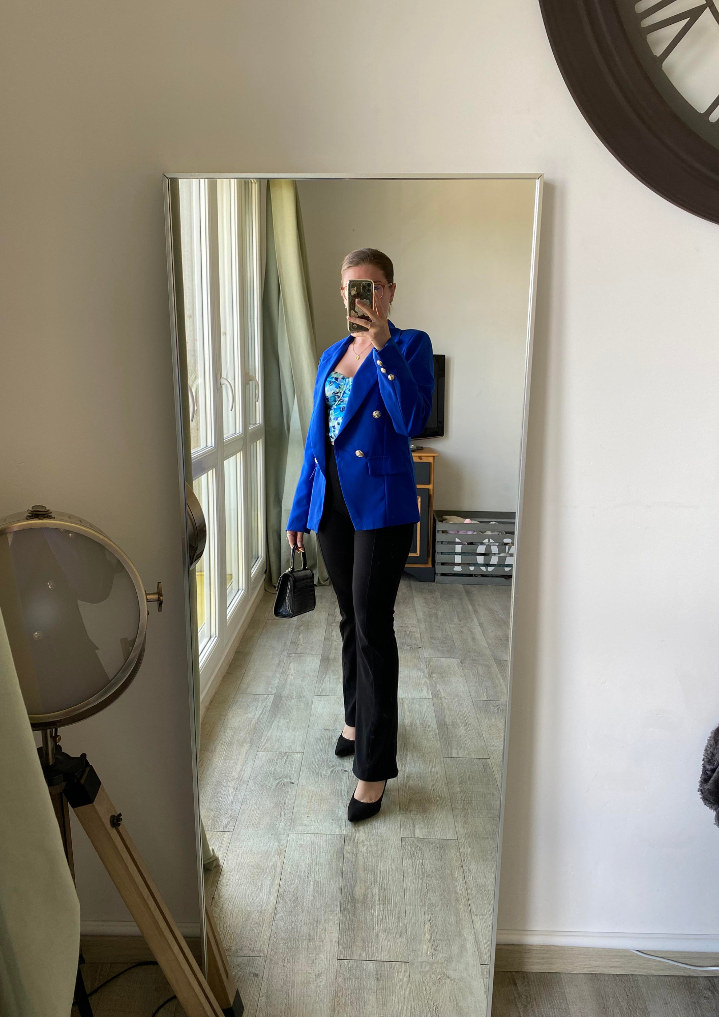Blazer bleu roi