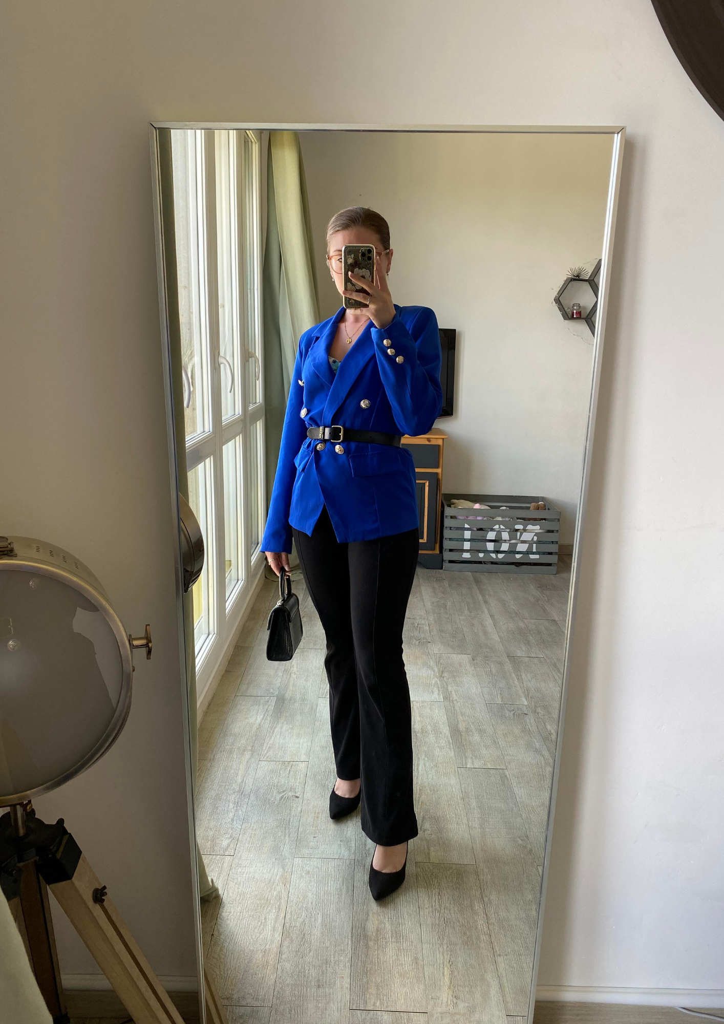Blazer bleu roi