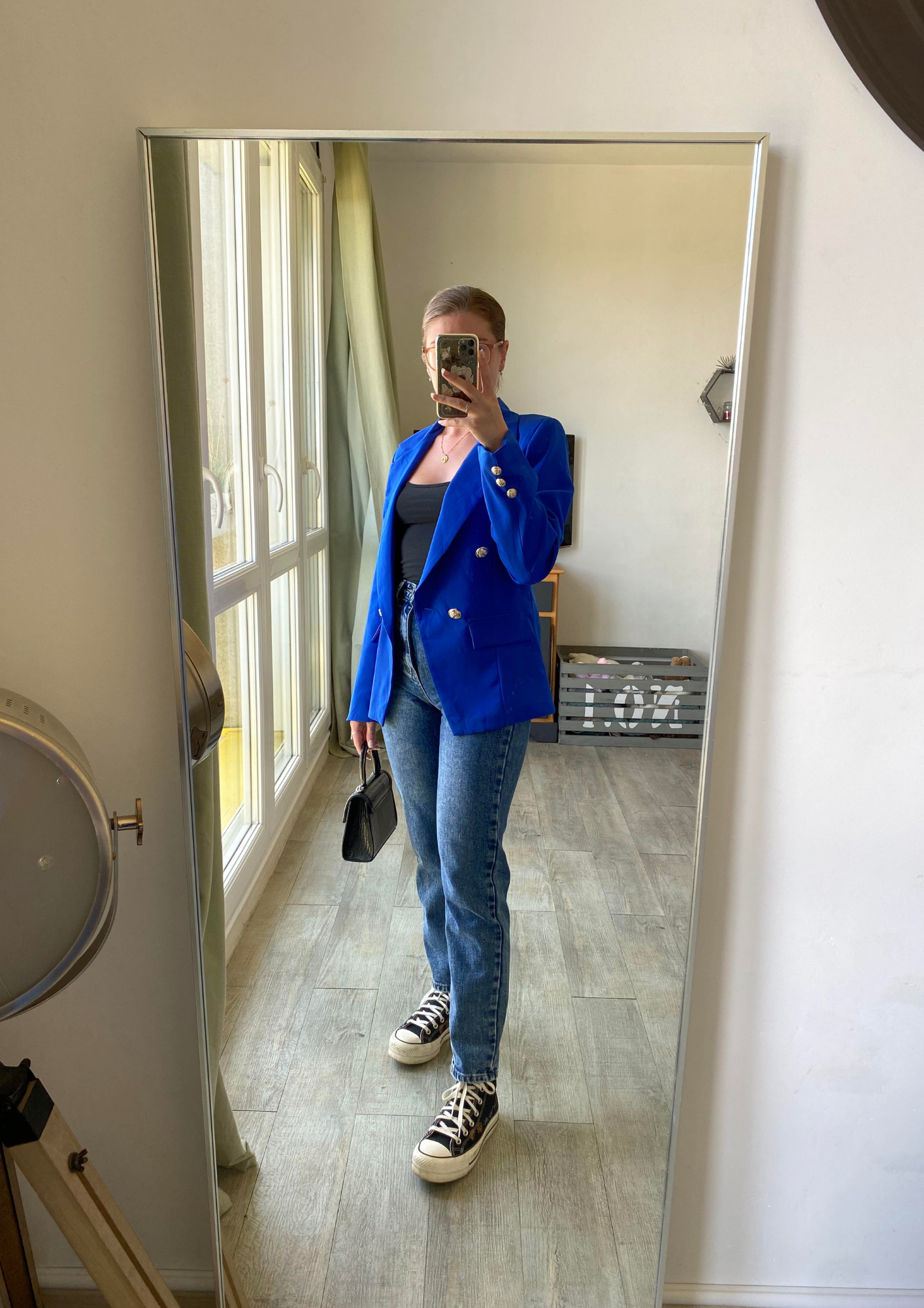Blazer bleu roi