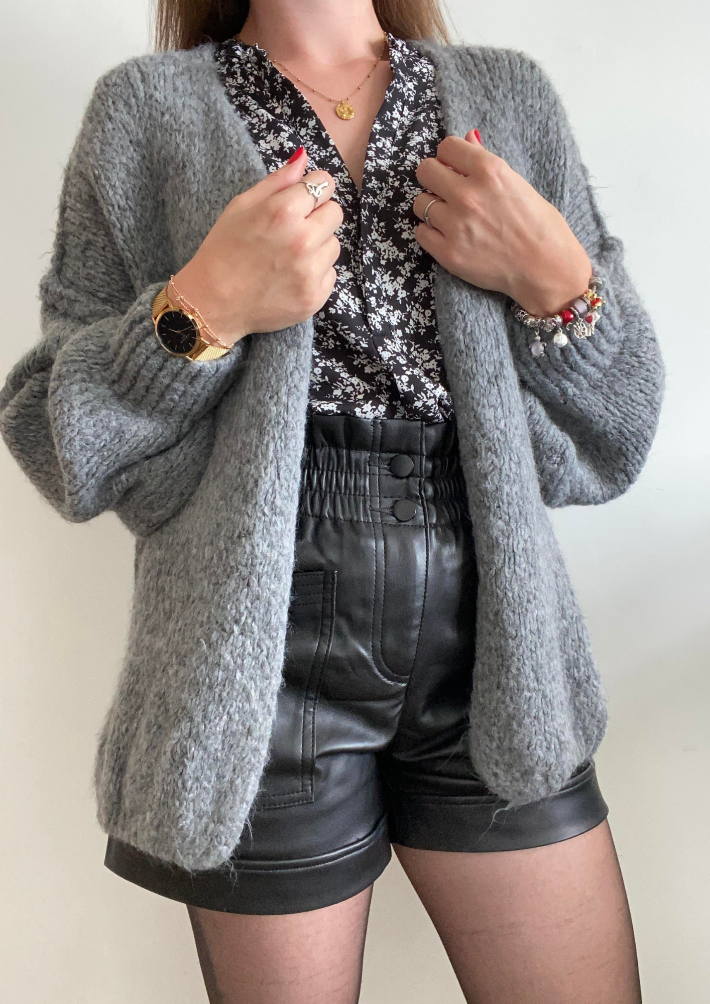 Gilet gris