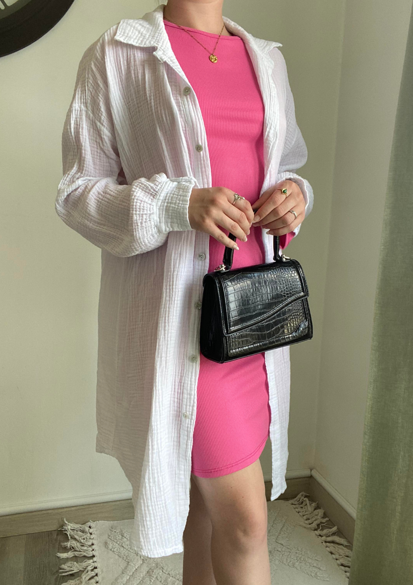 Chemise en gaze de coton
